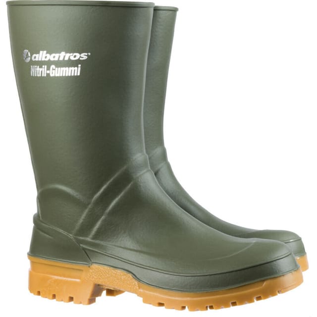 Albatros 564020 Guardian Mid Green Nitrilgummistiefel Grün,43