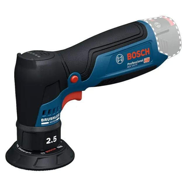 Bosch Professional Bosch Akku-exzenterschleifer Gex 12v-77, Incl. Zubehör, Karton