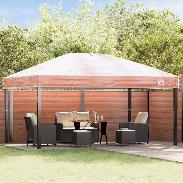 Ersatzbezug Für Pavillon Transparent 400 X 300 X 32 Cm Pvc