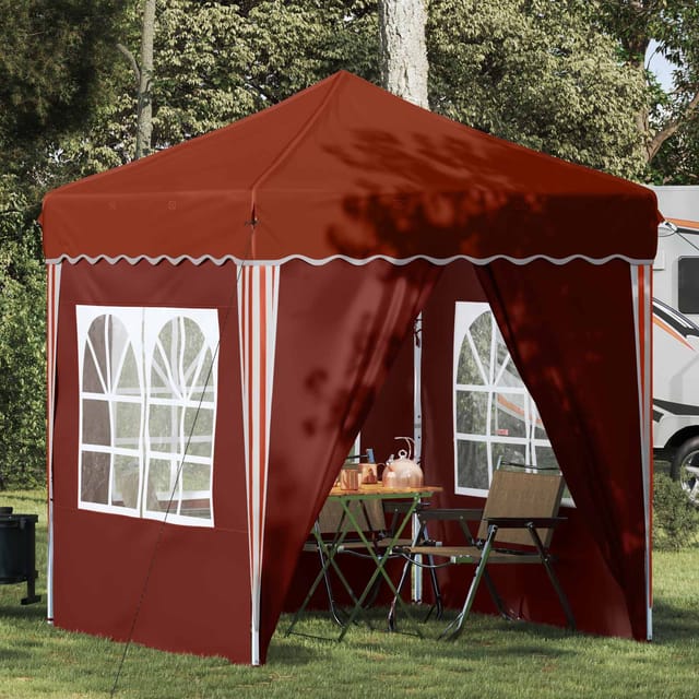 Pop-up Partyzelt Terrakotta 195 X 195 X 245 Cm Oxford-stoff