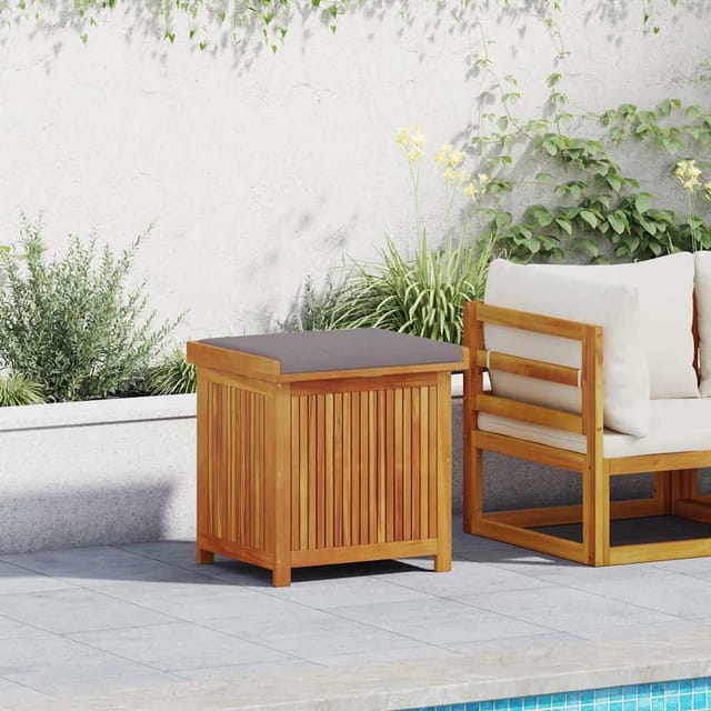 Outdoor-kissenbox 60x50x61 Cm Massivholz Akazie