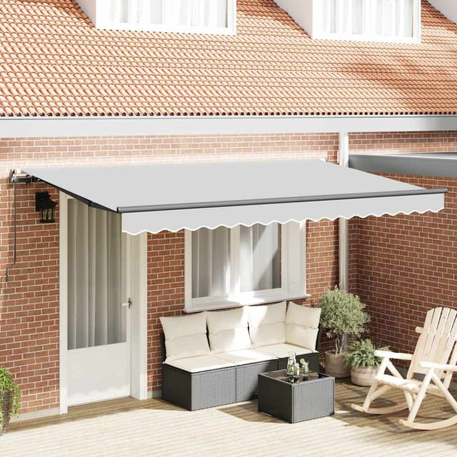 Markisenrahmen Anthrazit 4 X 2 M Metall