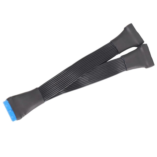 Motherboard, Usb 3.0, 19-polig, 20-polig, 19-polig, 20-polig, 1-zu-2-stromverlängerungskabel, 12 Cm