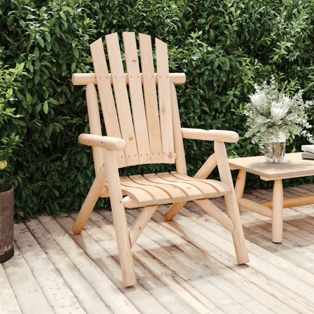 Gartenstuhl 68x86x103 Cm Massivholz Fichte
