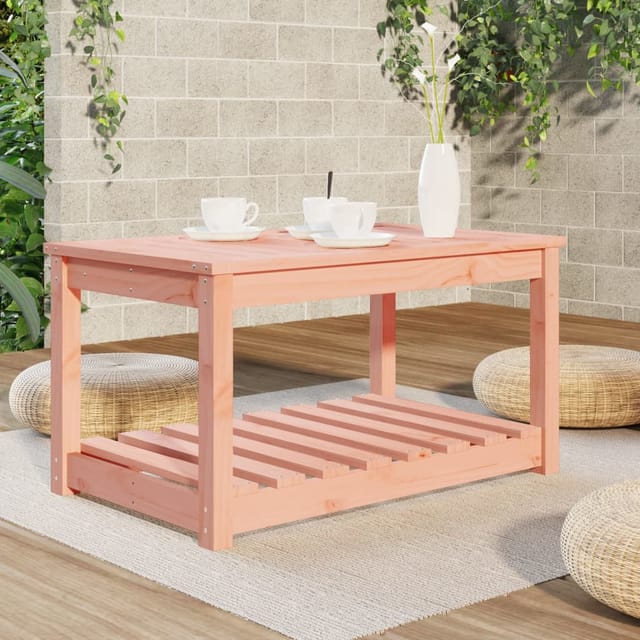 Gartentisch 82,5x50,5x45 Cm Massivholz Douglasie