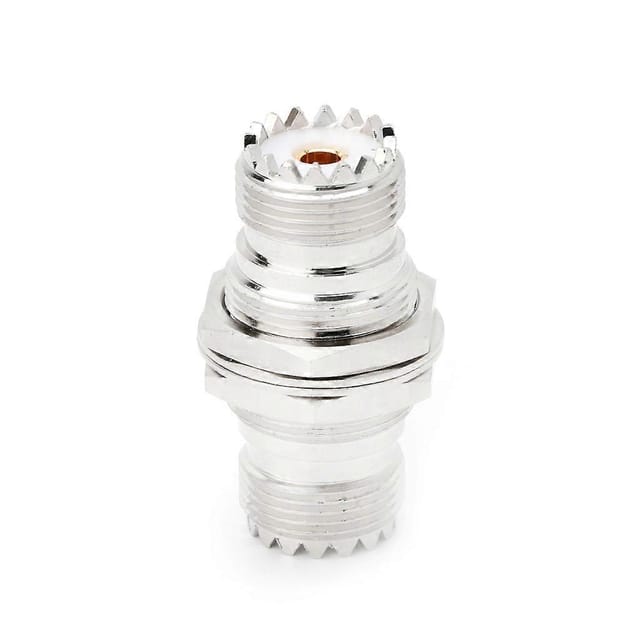 Uhf So239 Buchsenmutter Auf Buchsenmutter Adapter Für Einbausteckverbinder, Gerader F-stecker
