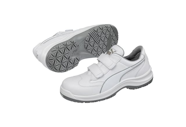 Puma 640642 Sicherheitsschuh Absolute Low S2 Src Weiß, 42
