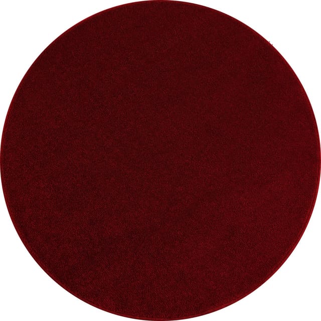 Kurzflorteppich Ata 7000 (Rot, Durchmesser: 200 cm, 100 % Polypropylen)