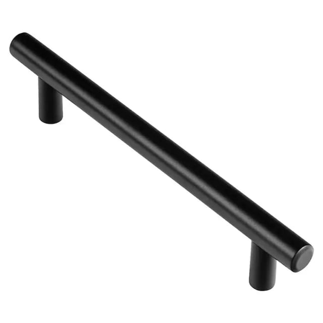 Rei Möbelgriff (Lochabstand: 128 mm, Stahl, Schwarz)