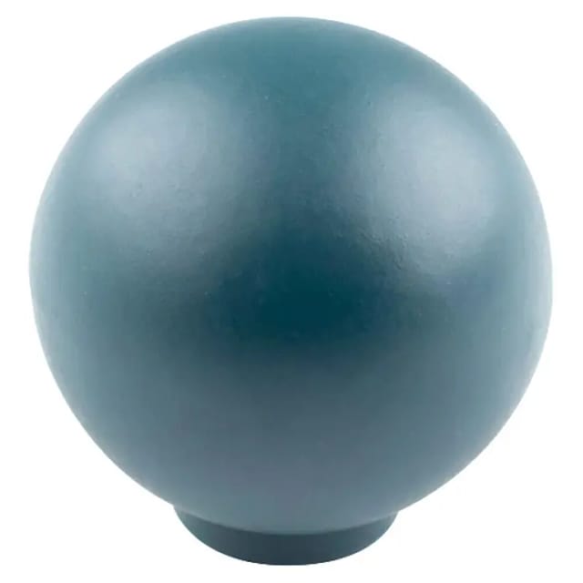 Rei Möbelknopf (Durchmesser: 28 mm, Kunststoff, Petrol)