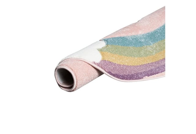 Pergamon Kinder Teppich Maui Alpaka Wüstenlandschaft Bunt 120x120cm
