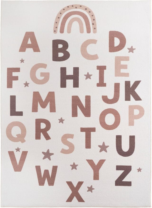 Ayyildiz Kinderteppich Coco 1133 Creme 140 cm x 200 cm