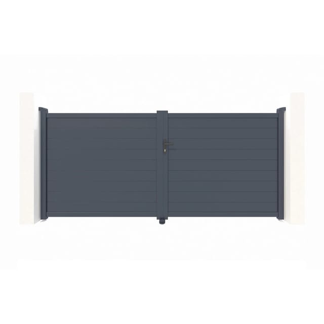 Casanoov Flügeltor Elektrisch Eiger 350x160cm & Drehtorantrieb Tanker B250