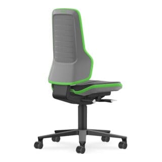 Bimos Arbeitsdrehstuhl Neon Skintec Flexband grün 450-620 mm Permanentkontakt