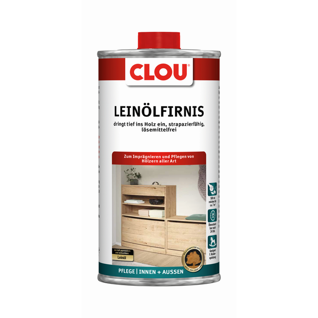 Clou Leinöl-Firnis 500 ml