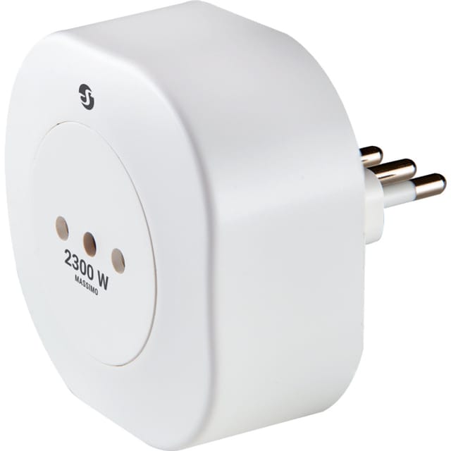 Shelly Plug &amp; Play Plus Plug IT ITALIEN Zwischenstecker 12A Messfunktion WLAN BT Weiß