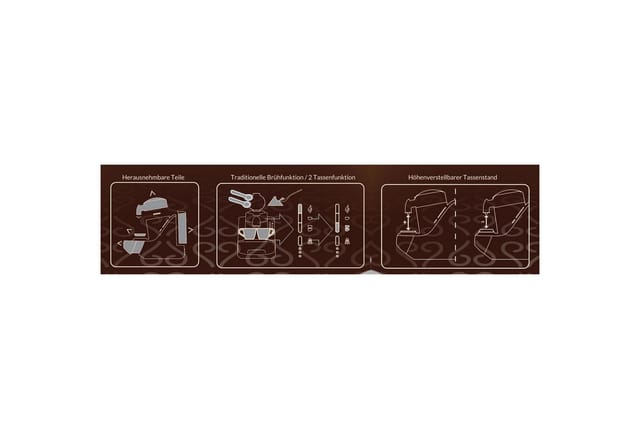 Arzum OKKA OK002-C vollautomatische Mokkamaschine chrome