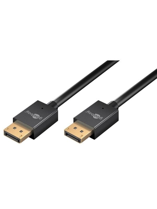 Pro DisplayPort 2.1/2.0 thin - 2m - Schwarz