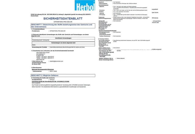 Herbol Lasur Offenporig Pro-Decor - 2.5 Ltr