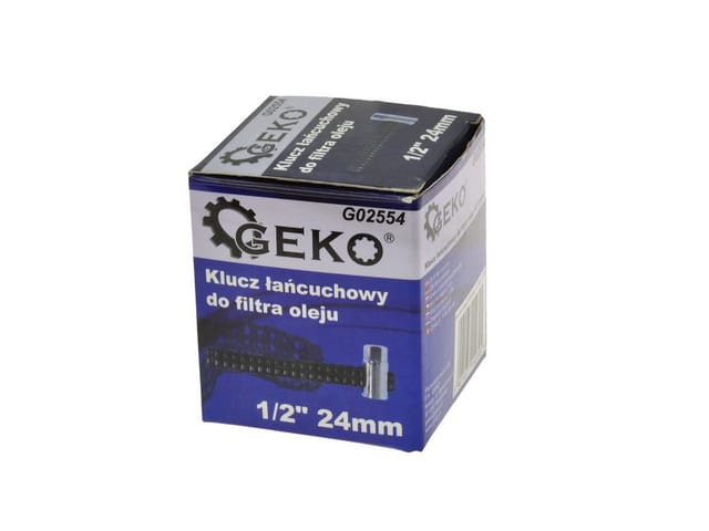 GEKO Multitool Ketten-Schlüssel für Ölfilter 1/2" 24 mm, (1 St)