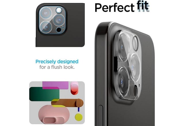 CoolGadget Schutzfolie Kameraschutz Glas für Apple iPhone 16 Pro Max, (Spar-Set 2in1, Staubgeschützt/Staubsicher), Schutzglas für Kamera-Linsen Panzerfolie für iPhone 16 Pro Max Folie