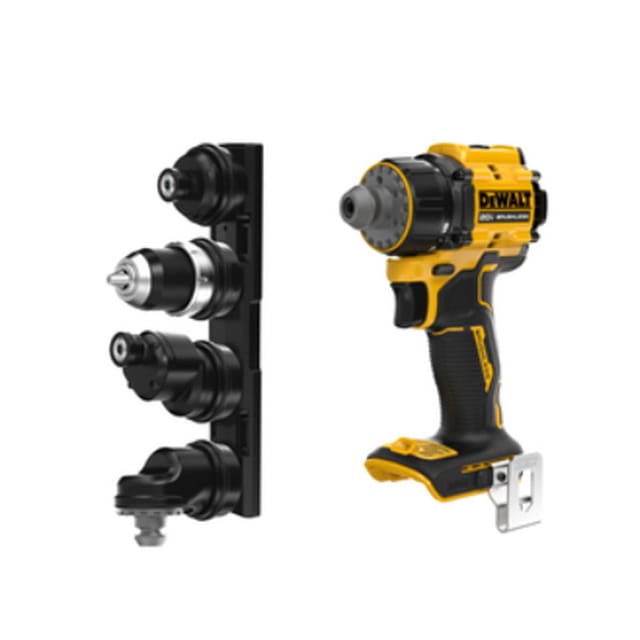 Dewalt Akku-bohrschrauber Dcd803nt, 4 Köpfe,18v Ohne Akku Und Ladegerät Im Tstak