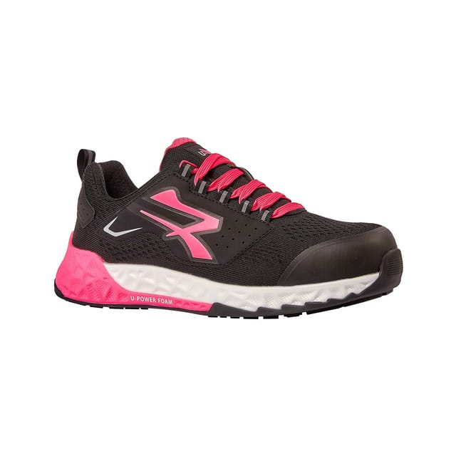 U-power Brienne Esd S1ps Hi Hro Fo Sr Damen-sicherheitsschuhe - 37 Eu - Schwarze
