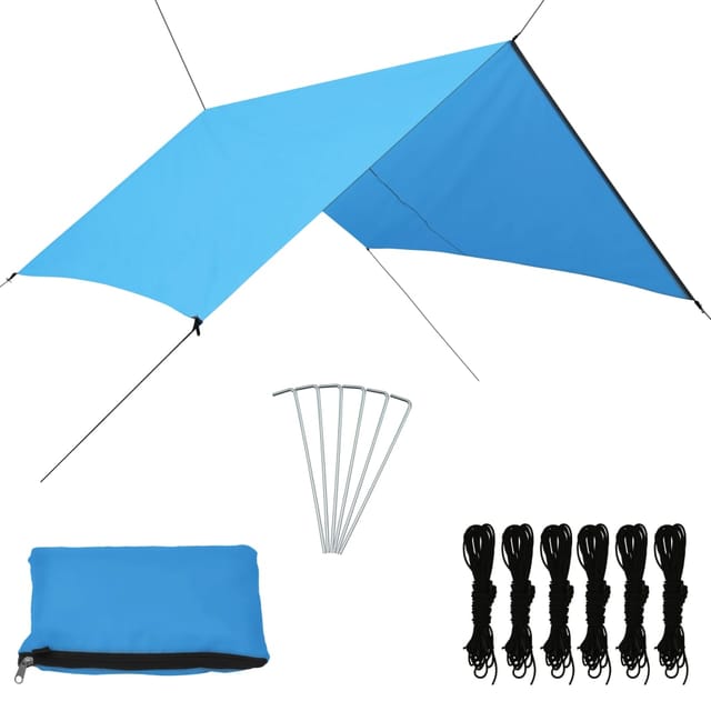 Outdoor-tarp 3x2,85 M Blau Vidaxl