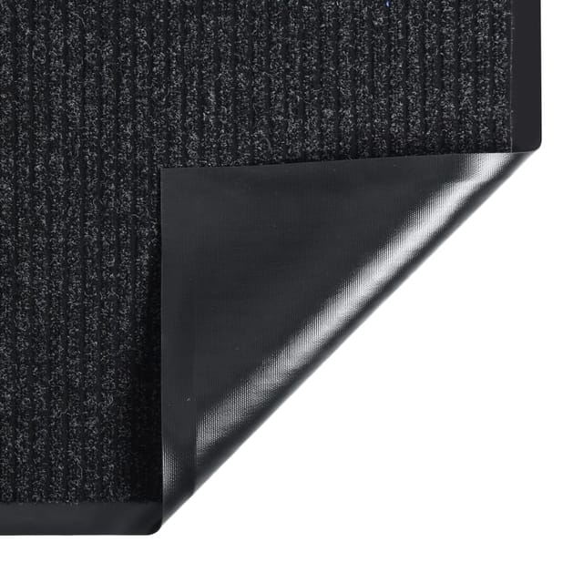 Maison Exclusive - Fußmatte Anthrazit Gestreift 60x80 Cm