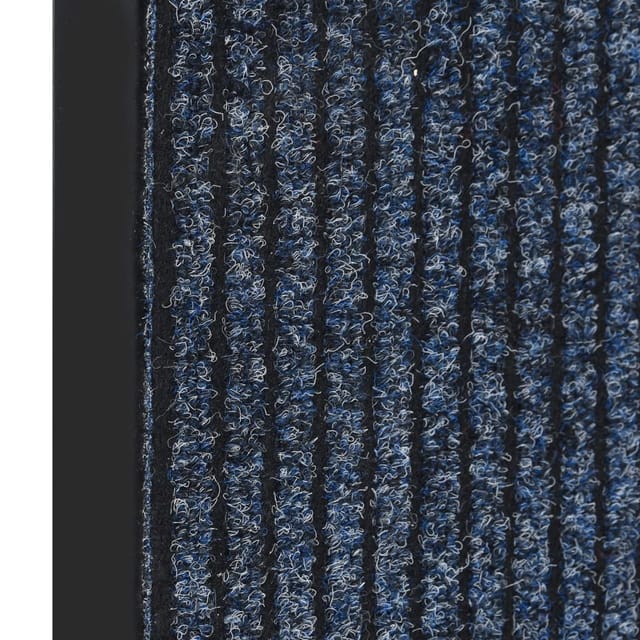 Maison Exclusive - Fußmatte Blau Gestreift 40x60 Cm