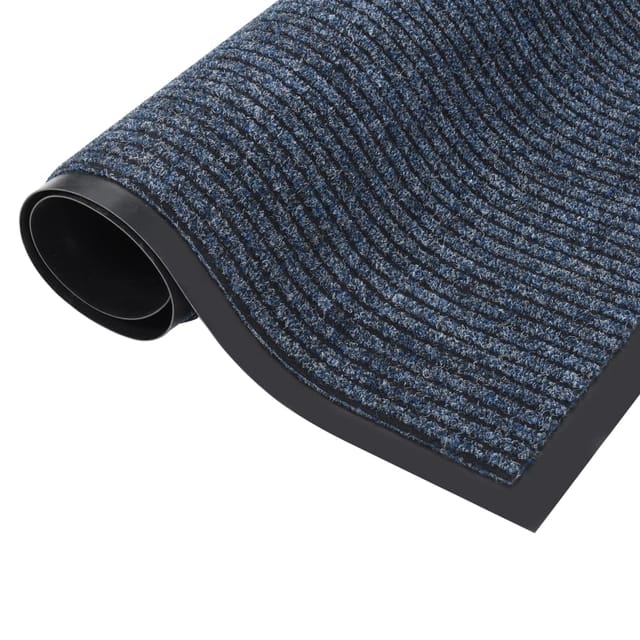 Maison Exclusive - Fußmatte Gestreift Blau 80x120 Cm