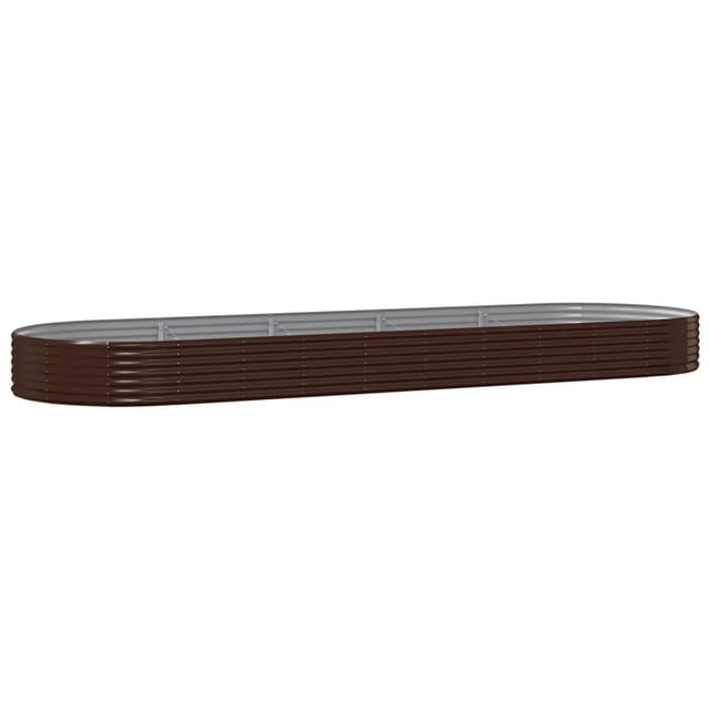 Maison Exclusive - Hochbeet Verzinkter Stahl 450x140x36 Cm Braun
