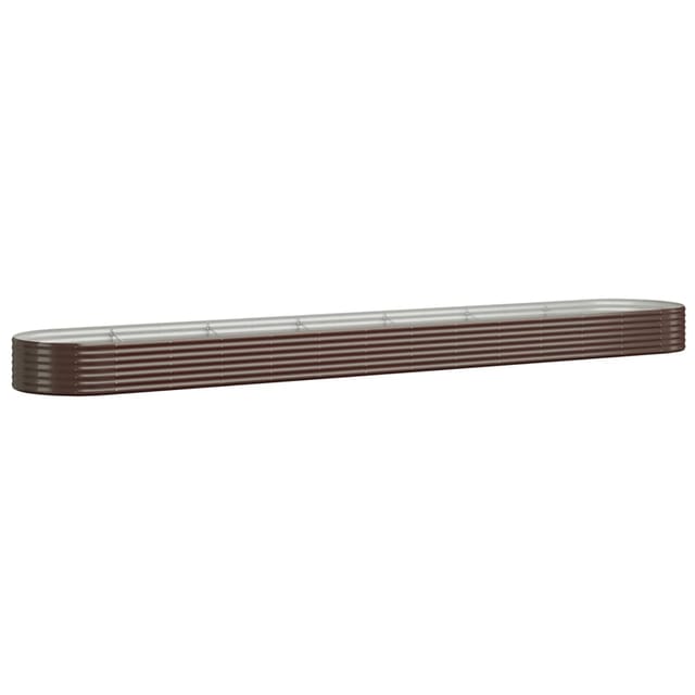 Maison Exclusive - Hochbeet Verzinkter Stahl 544x100x36 Cm Braun