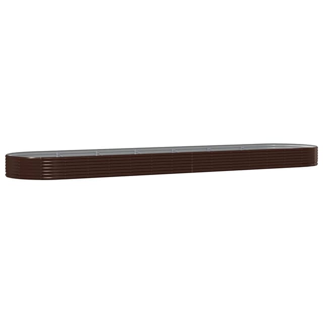 Maison Exclusive - Hochbeet Verzinkter Stahl 600x140x36 Cm Braun