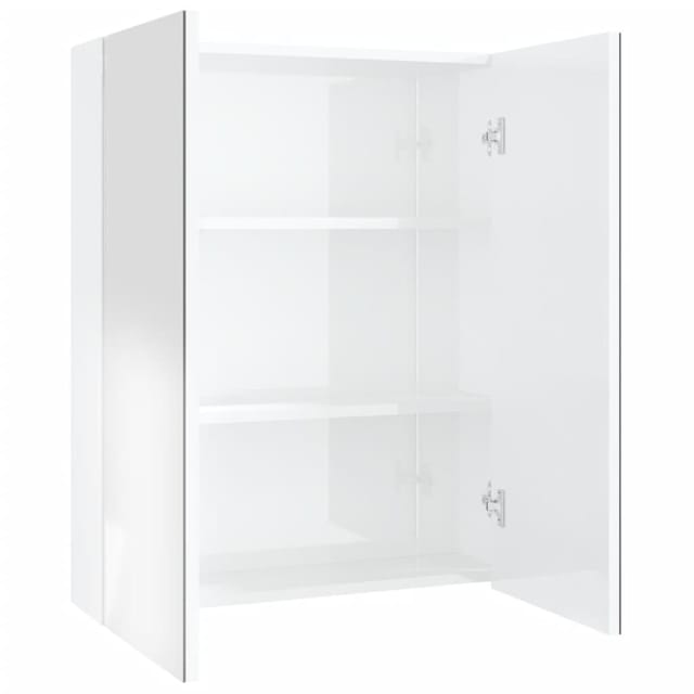Maison Exclusive - Bad-spiegelschrank 60x15x75 Cm Mdf Glänzendes