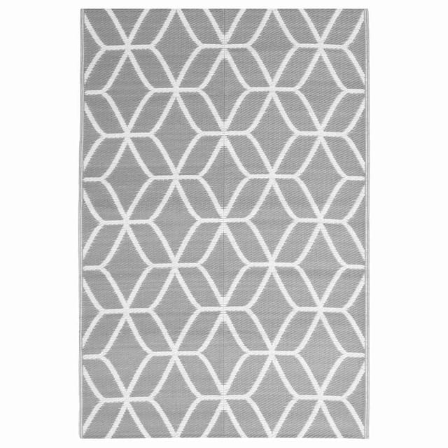 Maison Exclusive - Outdoor-teppich Arakil Grau 140x200 Cm Pp