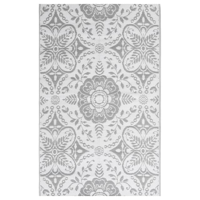 Maison Exclusive - Outdoor-teppich Arakil Hellgrau 140x200 Cm Pp