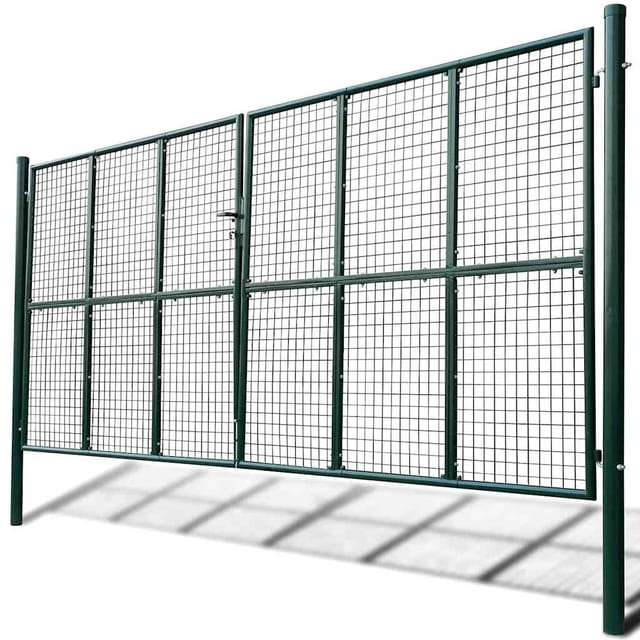 Maison Exclusive - Maschen-gartentor 400x200 Cm