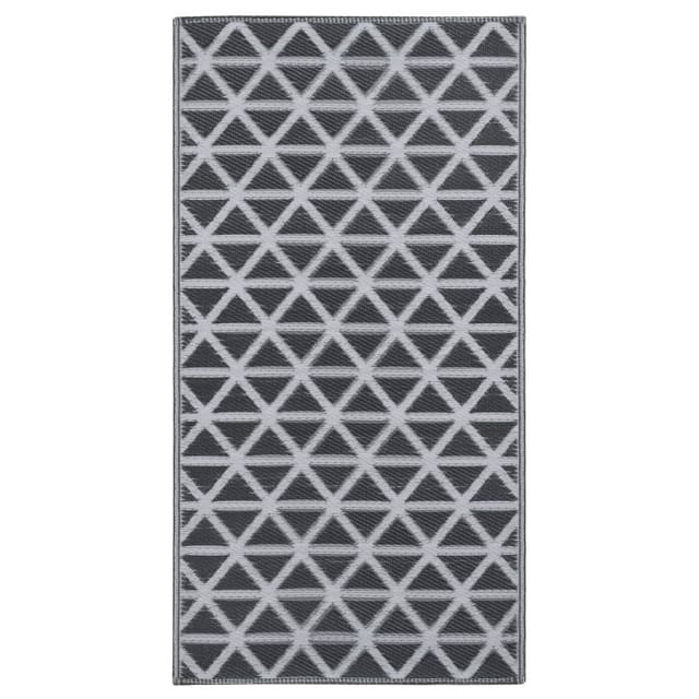 Maison Exclusive - Outdoor-teppich Arakil Schwarz 120x180 Cm Pp