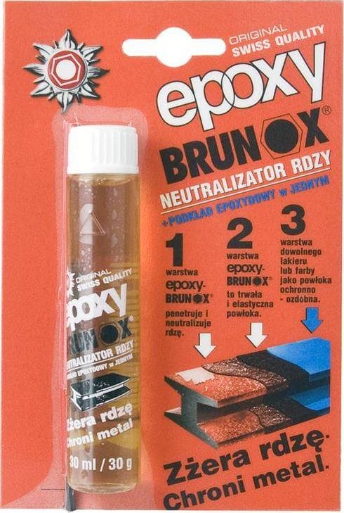 Brunox Epox-rostschutzmittel Und Grundierung 30 Ml + Pinsel