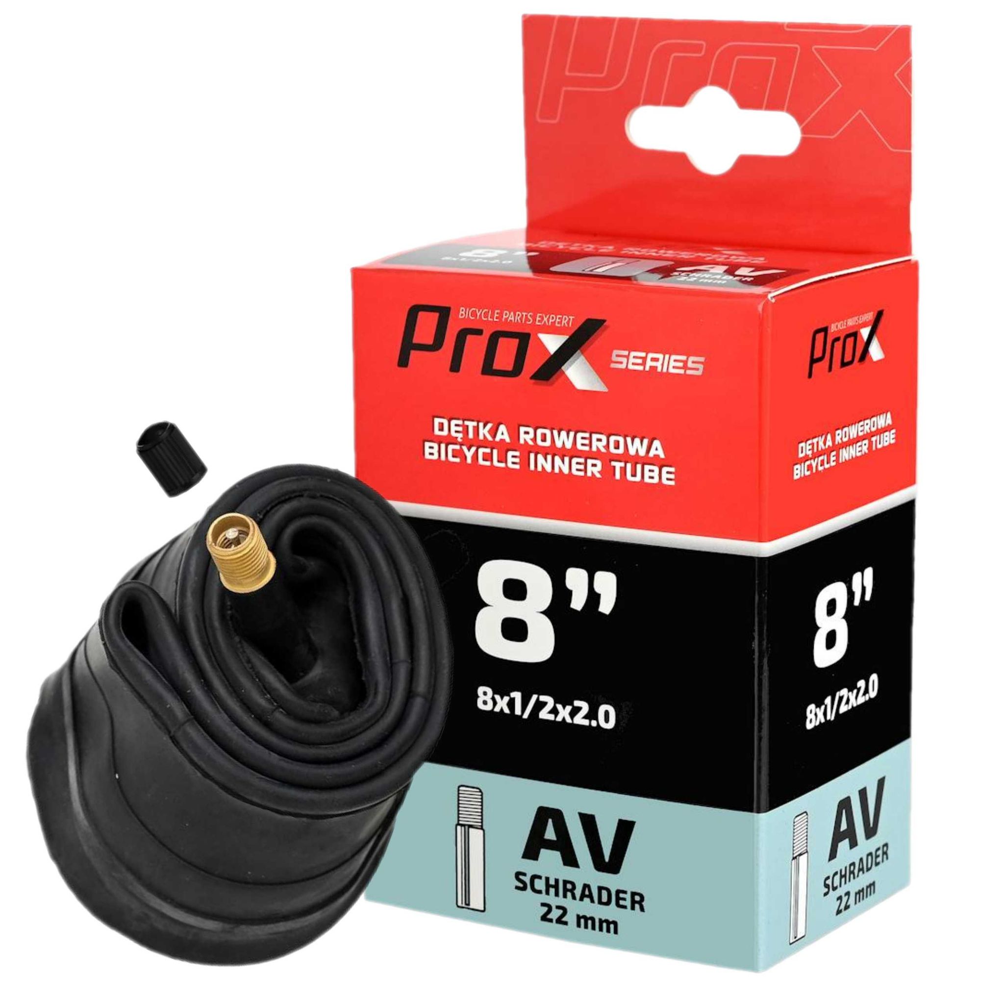 8 1/2 X 2 (50-134) Av Gerades Kurzes Scooter-ventilrohr