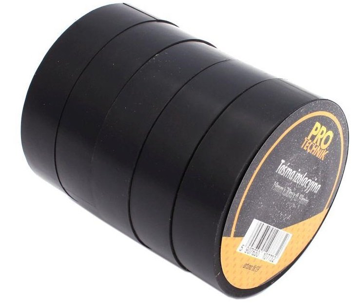 Isolierband 15 Mm/10 Schwarz Pro-tec