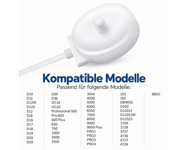 Oral-b 1m Ladegerät Für Elektrische Zahnbürsten – Weiß