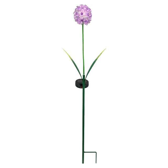 Dekorative Led-blume Am Stiel, Lila H70