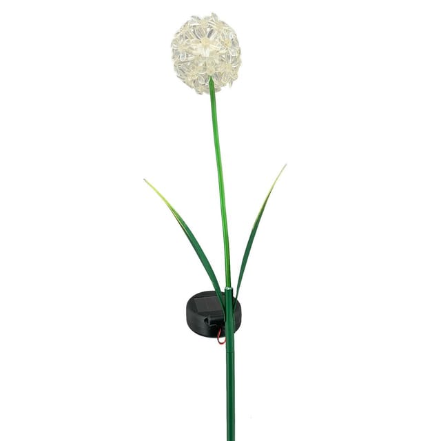 Dekorative Led-blume Am Stiel, Weiß, Höhe 70 Cm
