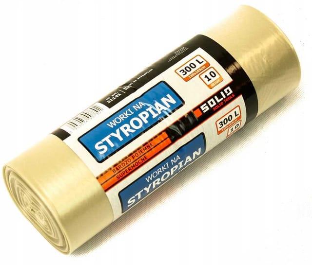 Feste Styroporbeutel 300 L, Extra Stark, 10 Stück, 21141