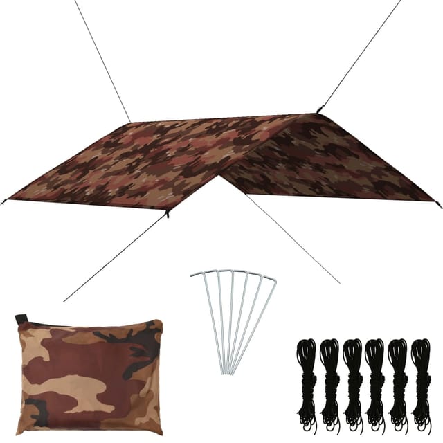 Prolenta Premium Outdoor-tarp 4x4 M Camouflage