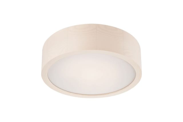 Lamkur Round Zylindrische Deckenleuchte Weiß, 1x E27