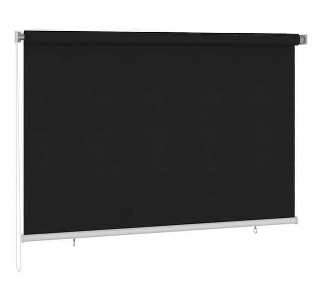 Vidaxl Outdoor Roller Blind 220x140 Cm Black