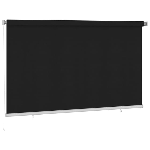 Vidaxl Outdoor Roller Blind 240x140 Cm Black